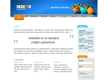 Tablet Screenshot of jazkor.cz